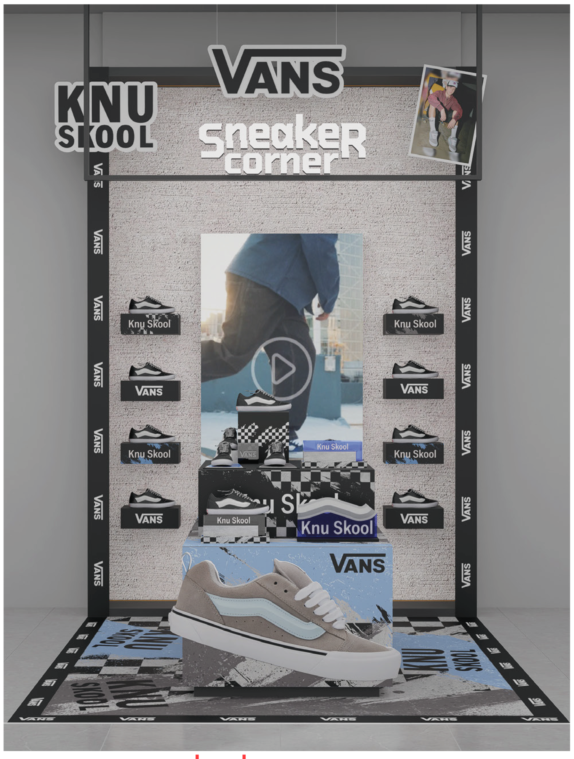 Vans - Sneaker Corner Knu Skool, Falabella Salaverry