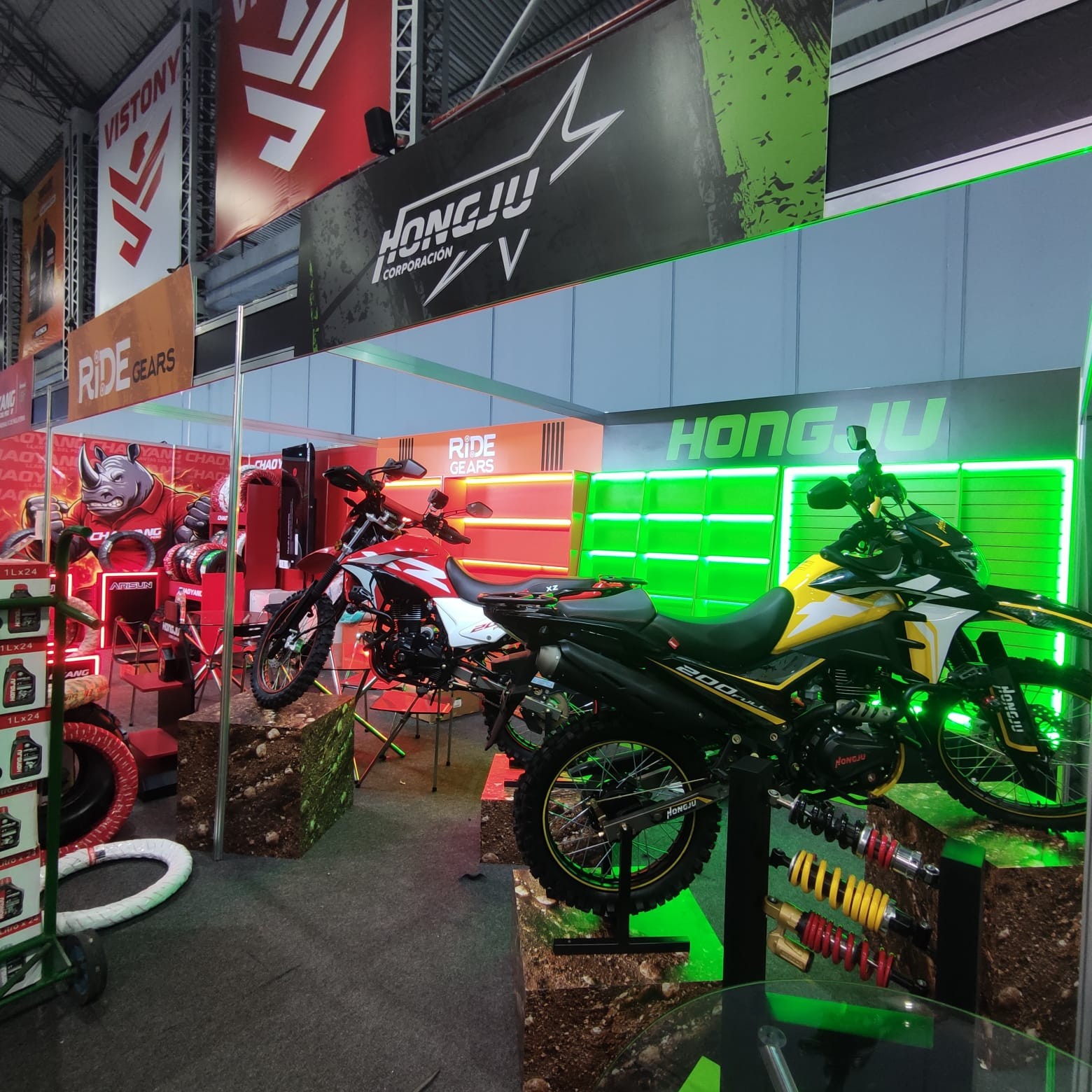 Hongju - Stand para feria, Expomotos